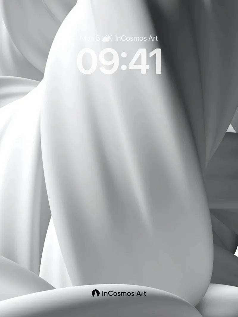 Silken Drift Wallpaper with Ethereal Light