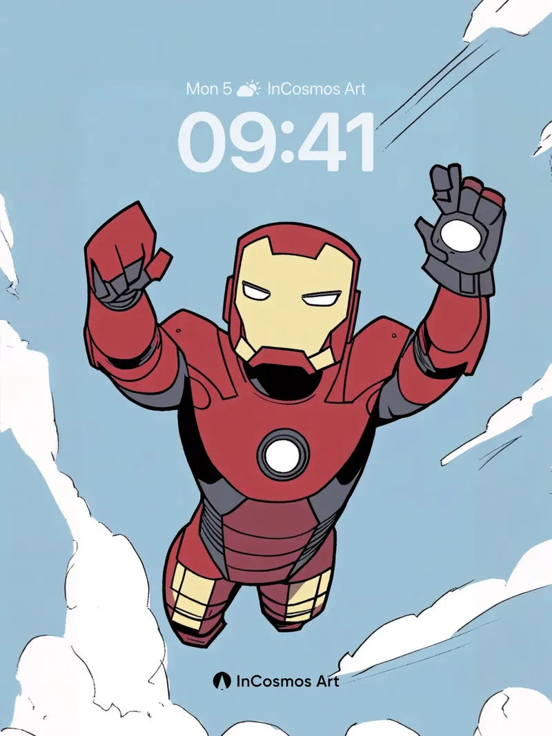 Skyward Flight Wallpaper with Ironclad Resolve