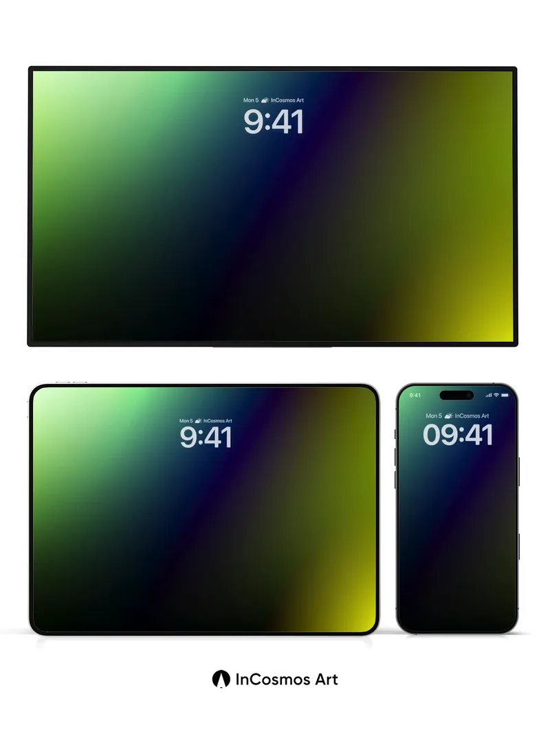 Velvet Gradient Wallpaper with Ethereal Light Veil