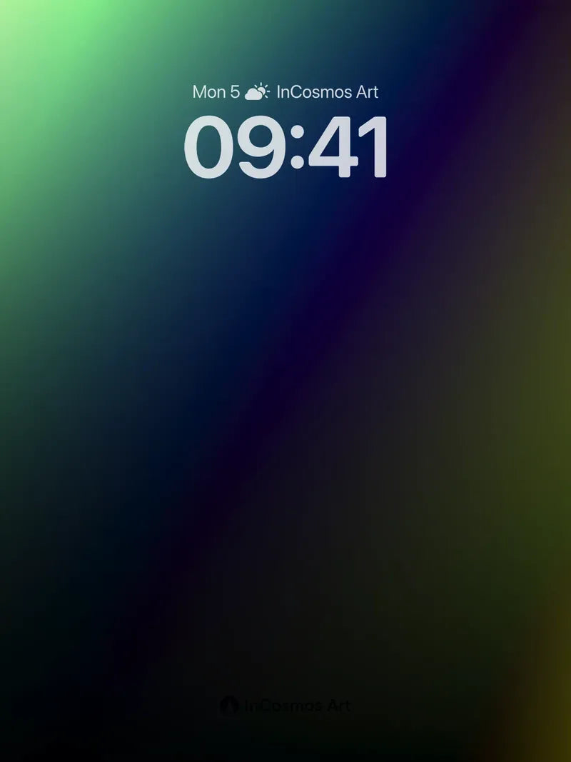 Velvet Gradient Wallpaper with Ethereal Light Veil