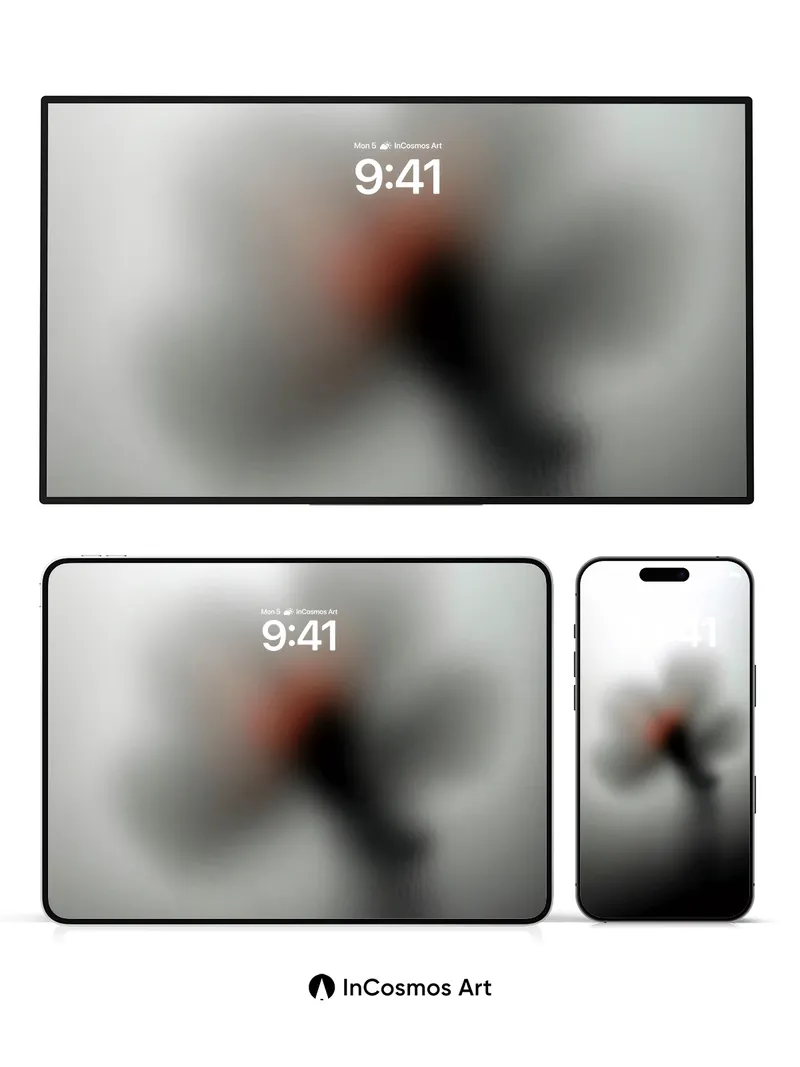 Misty Bloom Wallpaper with Ethereal Hue