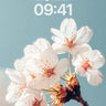 Serenity Bloom Wallpaper with Dew-Kissed Petals wallpaper for iPhone, iPad & Mac