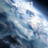 Cosmic Horizon Wallpaper with Frozen Peaks wallpaper for iPhone, iPad & Mac