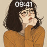 Quiet Reflection Wallpaper with Knit Warmth wallpaper for iPhone, iPad & Mac