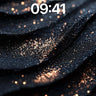 Luminous Noir Wallpaper with Golden Dust Trails wallpaper for iPhone, iPad & Mac