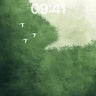 Emerald Mist Wallpaper with Silent Flight wallpaper for iPhone, iPad & Mac
