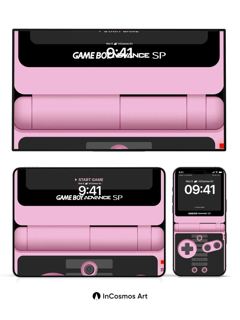 Nostalgic Pixel Glow Wallpaper with Retro Game Hints