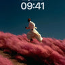 Crimson Tide Wallpaper with Floating Silhouette wallpaper for iPhone, iPad & Mac