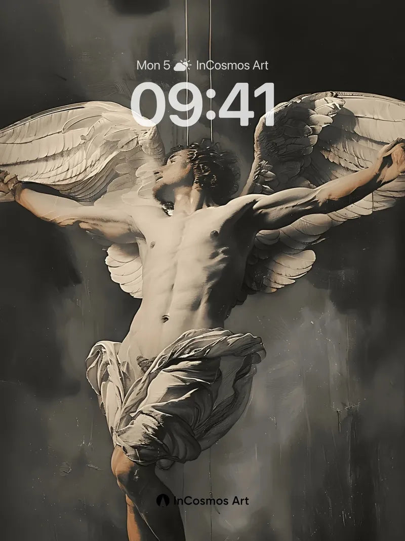 Fallen Grace Wallpaper with Winged Light wallpaper for iPhone, iPad & Mac