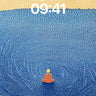 Serenity Spiral Wallpaper with Sand Ripples wallpaper for iPhone, iPad & Mac