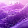 Luminous Particle Wallpaper with Floating Peaks wallpaper for iPhone, iPad & Mac