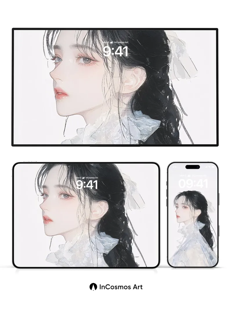 Silken Reverie Wallpaper with Ethereal Light