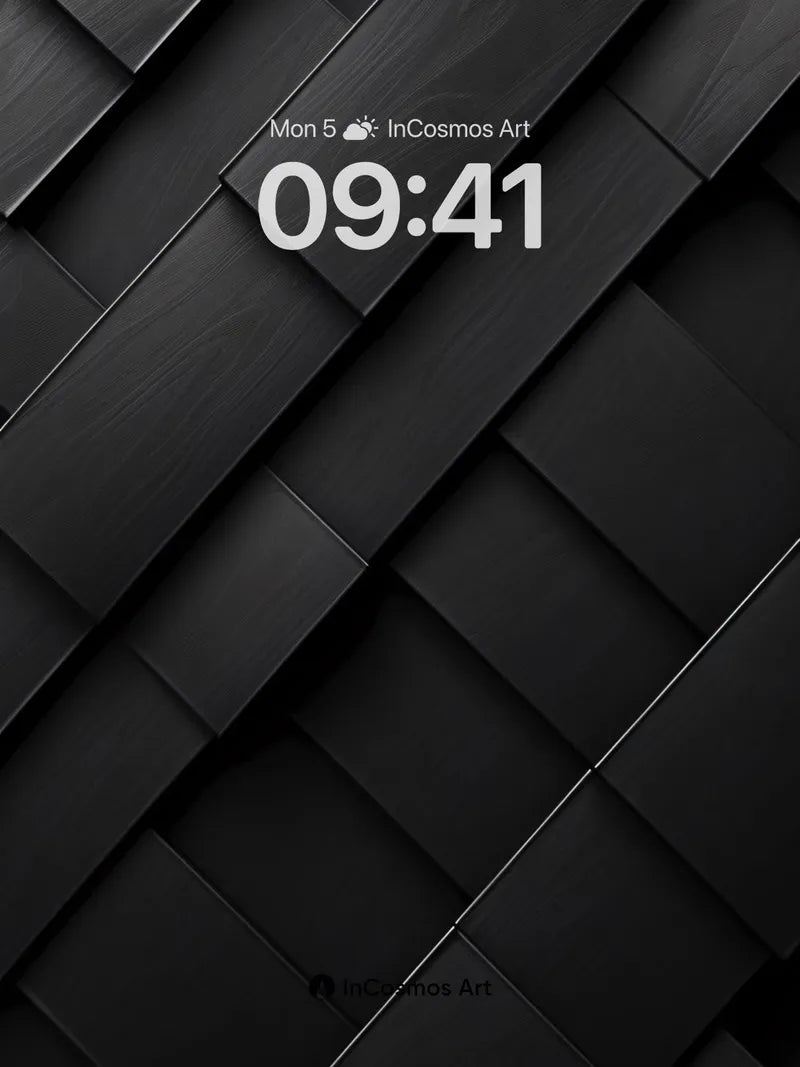 Shadow Weave Wallpaper with Depth Lines