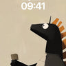 Whispering Dino Wallpaper with Stone Hammer wallpaper for iPhone, iPad & Mac