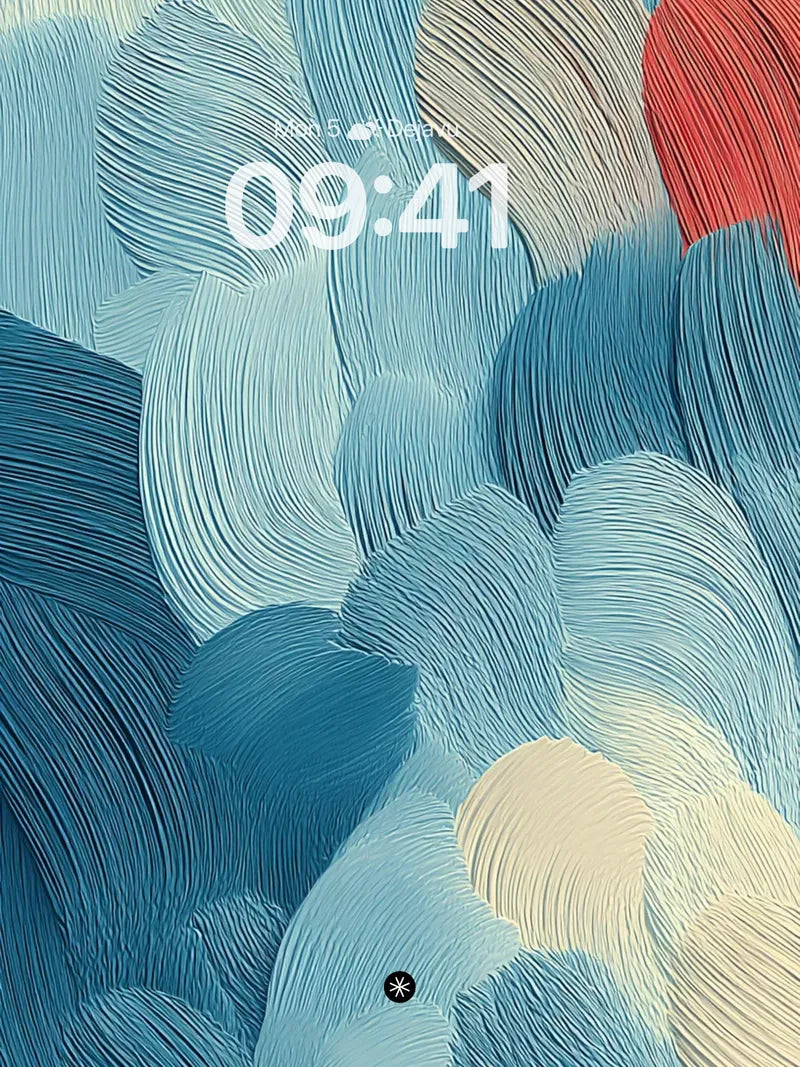 Serene Flowing Lines Abstract Wallpaper