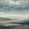 Storm-Whispered Seascape Wallpaper with Weathered Canvas wallpaper for iPhone, iPad & Mac