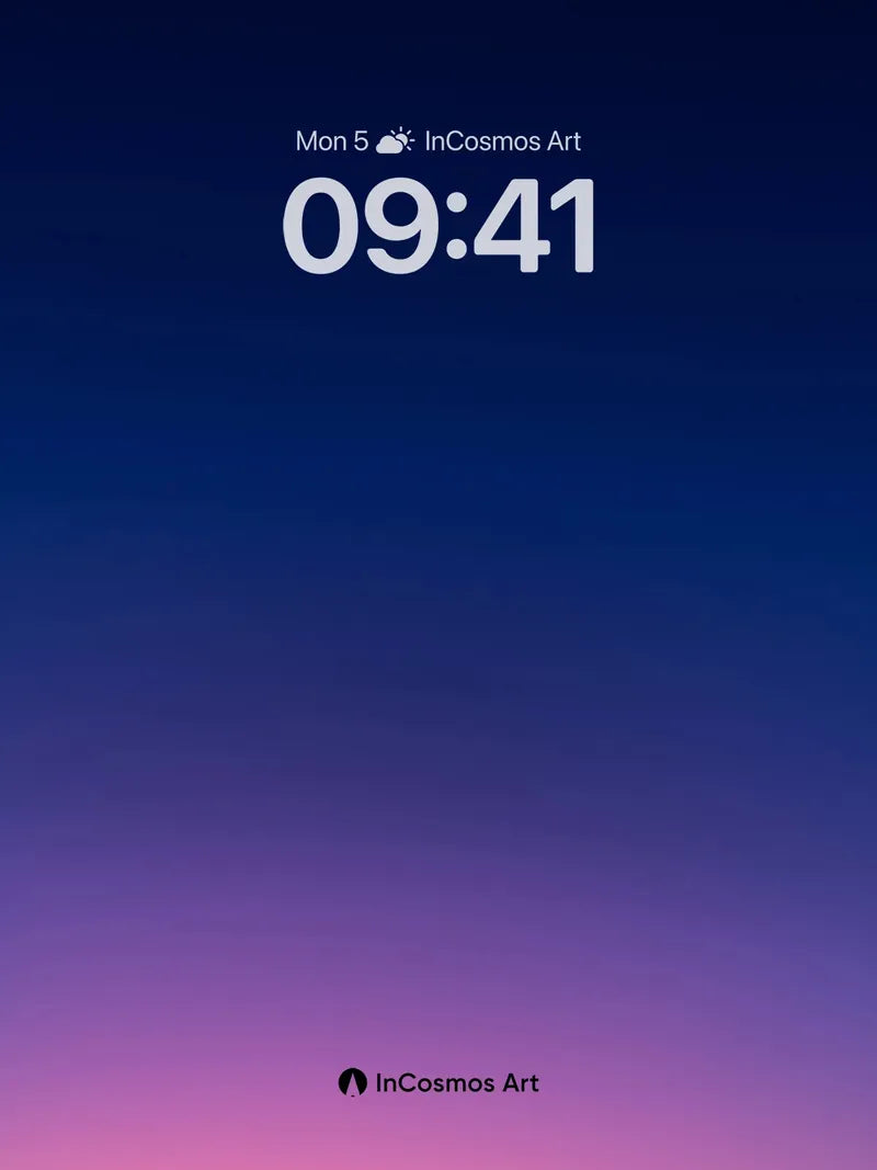 Calm Horizon Wallpaper with Twilight Hues