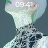 Neon Veil Wallpaper with Living Light wallpaper for iPhone, iPad & Mac