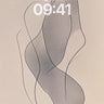 Silken Contour Wallpaper with Whispering Lines wallpaper for iPhone, iPad & Mac