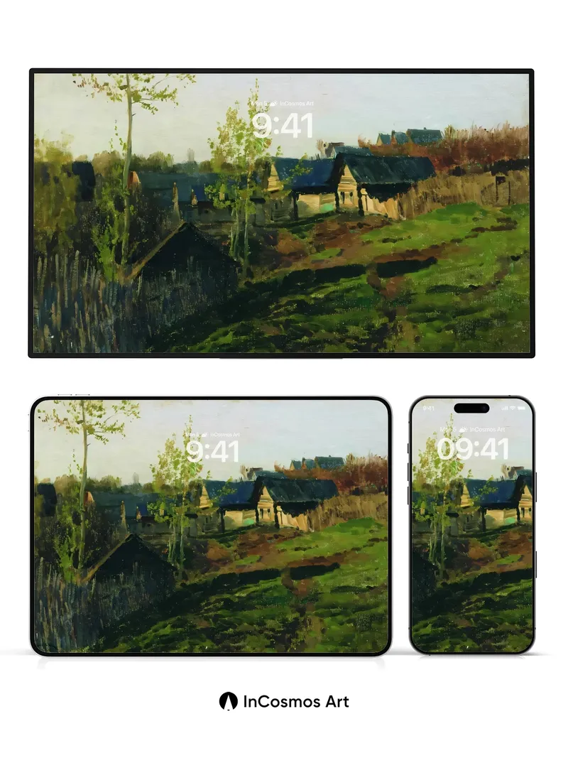 Whispering Woodland Wallpaper with Dappled Light