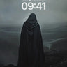 Shadowed Cloak Wallpaper with Mist-Covered Cliffs wallpaper for iPhone, iPad & Mac
