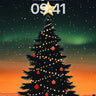 Starry Solitude Wallpaper with Northern Light Glow wallpaper for iPhone, iPad & Mac