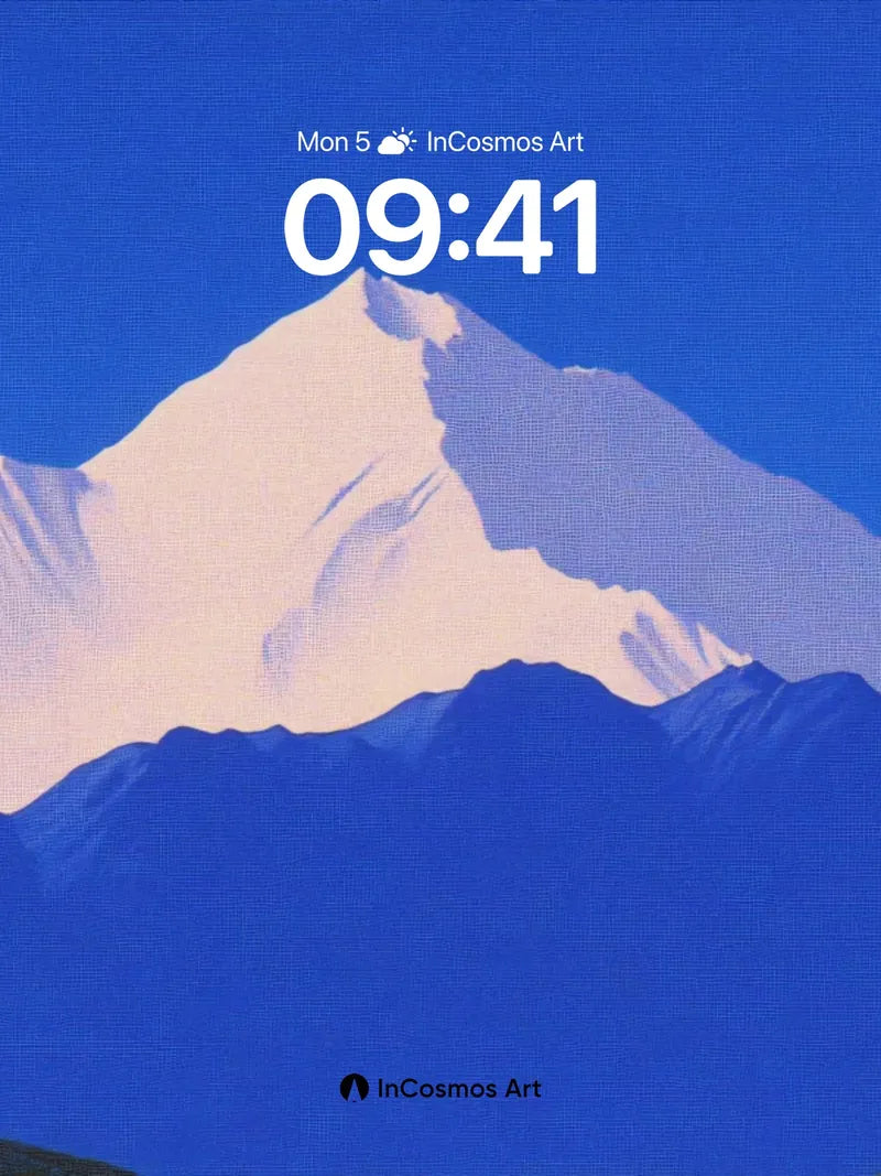 Crisp Zenith Wallpaper with Alpine Silence