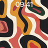 Surreal Drift Wallpaper with Organic Lines wallpaper for iPhone, iPad & Mac
