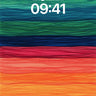 Surreal Horizon Wallpaper with Liquid Light wallpaper for iPhone, iPad & Mac