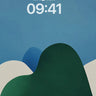 Serene Abstract Landscape Wallpaper wallpaper for iPhone, iPad & Mac