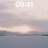 Serenity Dunes Wallpaper with Soft Light Trails wallpaper for iPhone, iPad & Mac