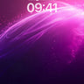 Luminous Veil Wallpaper with Cosmic Breath wallpaper for iPhone, iPad & Mac