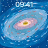 Whirling Galaxy Wallpaper with Starry Depth wallpaper for iPhone, iPad & Mac