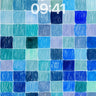 Serene Blue Mosaic Wallpaper with Gentle Ripples wallpaper for iPhone, iPad & Mac