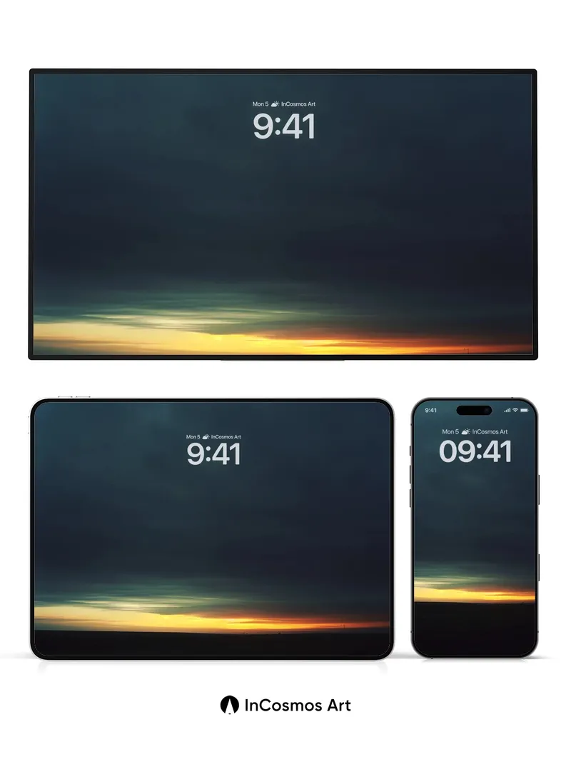 Dawn's Edge Wallpaper with Horizon Hush