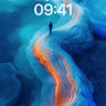 Serenity Path Wallpaper with Glowing Edge wallpaper for iPhone, iPad & Mac