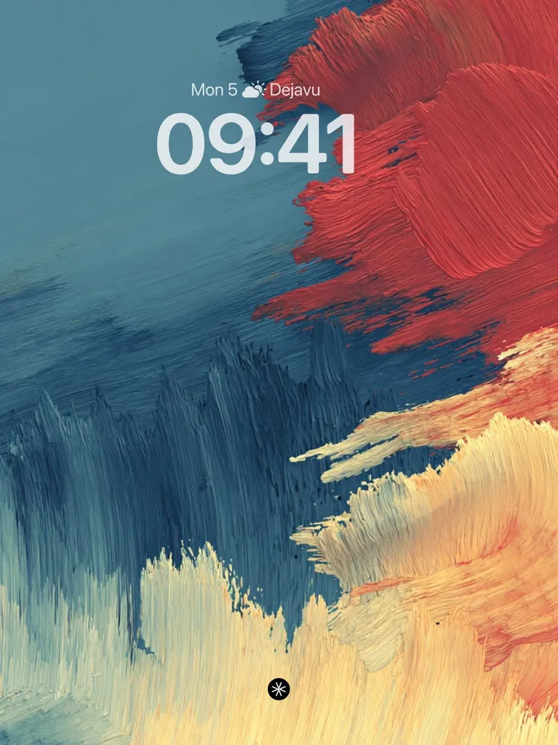 Dynamic Brushstroke Fusion Wallpaper - Bold Abstract Background