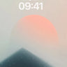 Mist Veil Sun Mountain Background Aesthetic