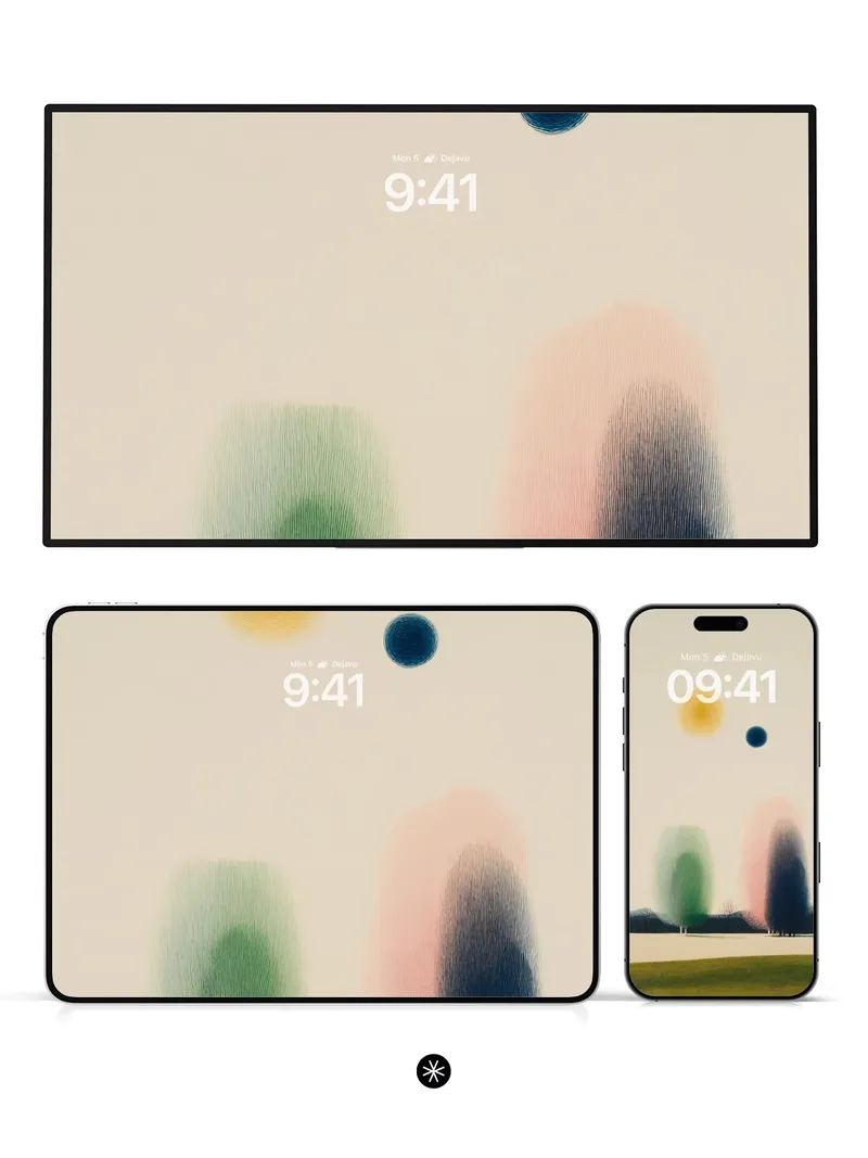 Ethereal Horizon Gradient Flow Wallpaper