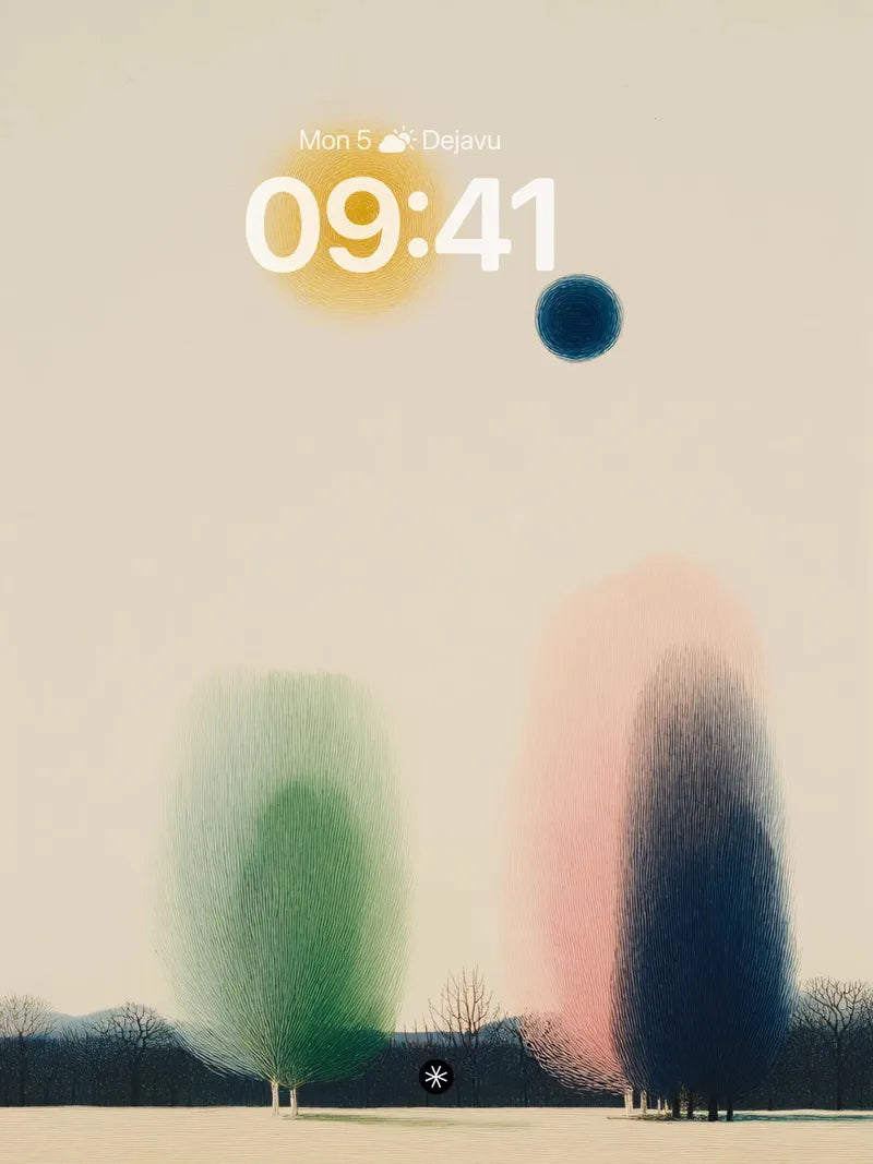 Ethereal Horizon Gradient Flow Wallpaper wallpaper for iPhone, iPad & Mac
