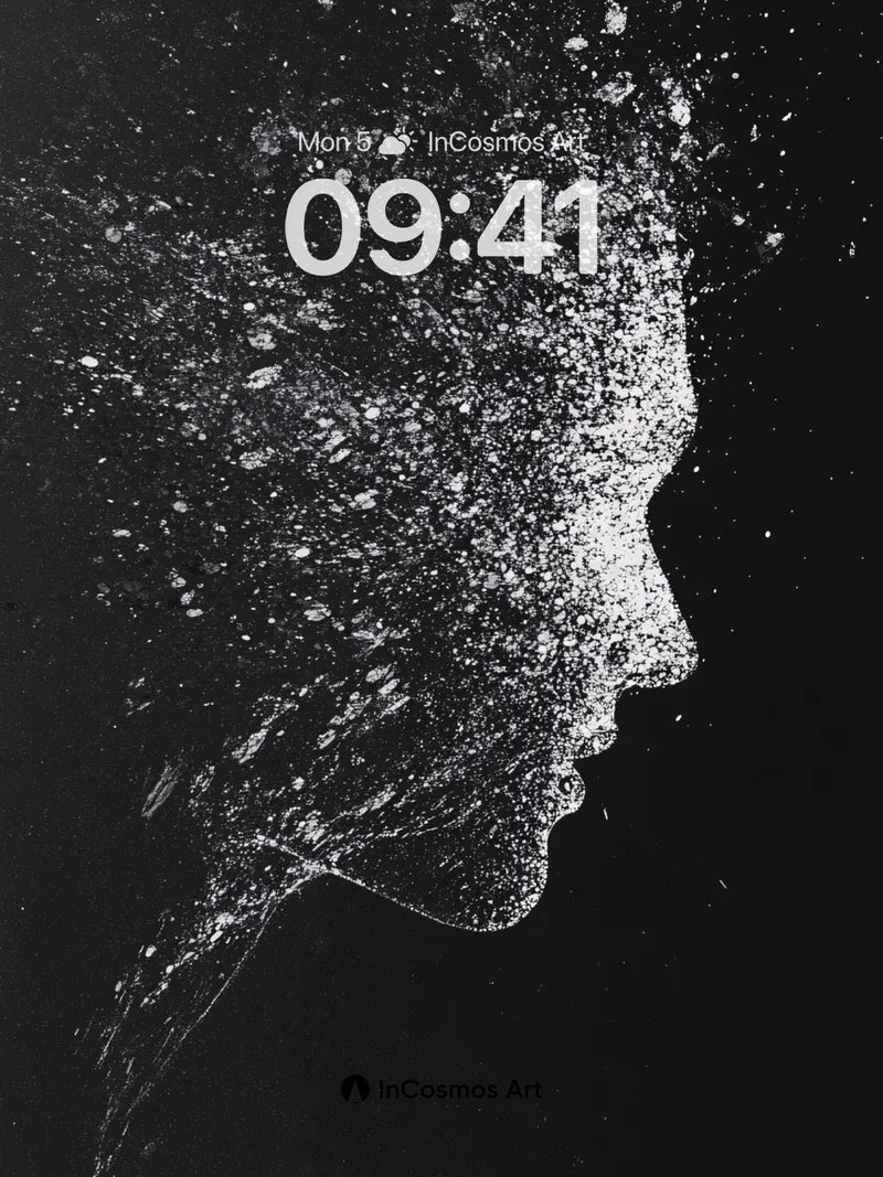 Fragments of Light Wallpaper with Dissolving Profile