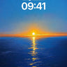 Serenity Horizon Wallpaper with Golden Path wallpaper for iPhone, iPad & Mac