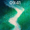 Ethereal Mist Wallpaper with Luminous Path wallpaper for iPhone, iPad & Mac