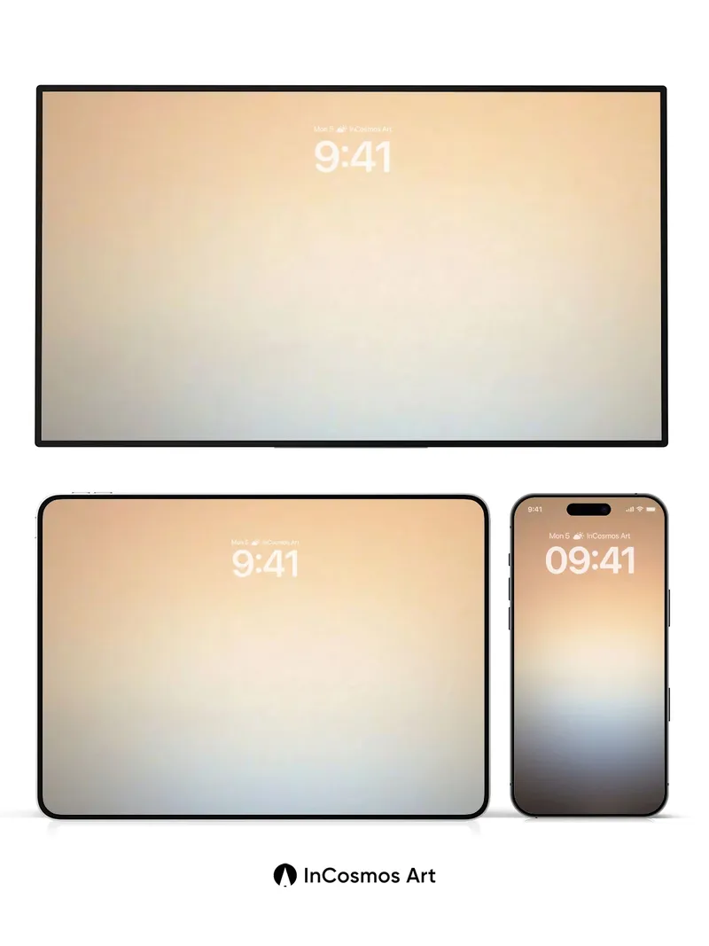 Soft Haze Wallpaper with Ethereal Light Gradient