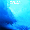 Cobalt Abyss Wallpaper with Whispering Light wallpaper for iPhone, iPad & Mac