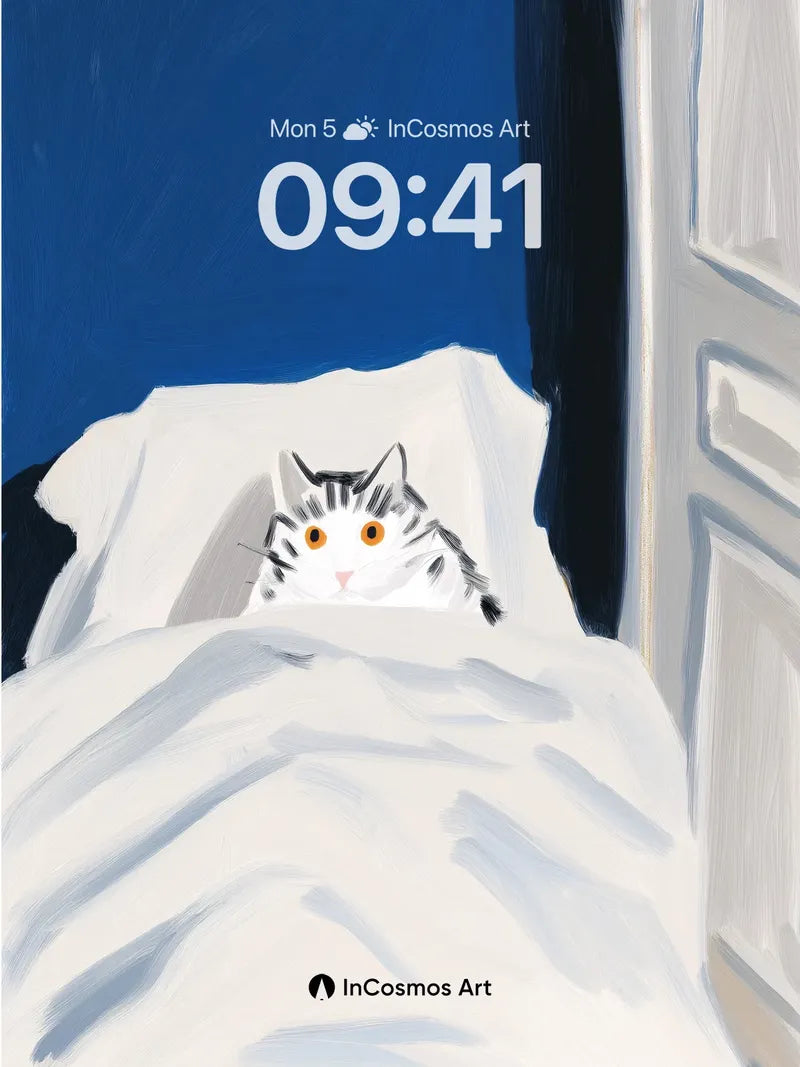 Quiet Watcher Wallpaper with Midnight Eyes wallpaper for iPhone, iPad & Mac