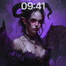 Ethereal Shadow Wallpaper with Horned Majesty wallpaper for iPhone, iPad & Mac