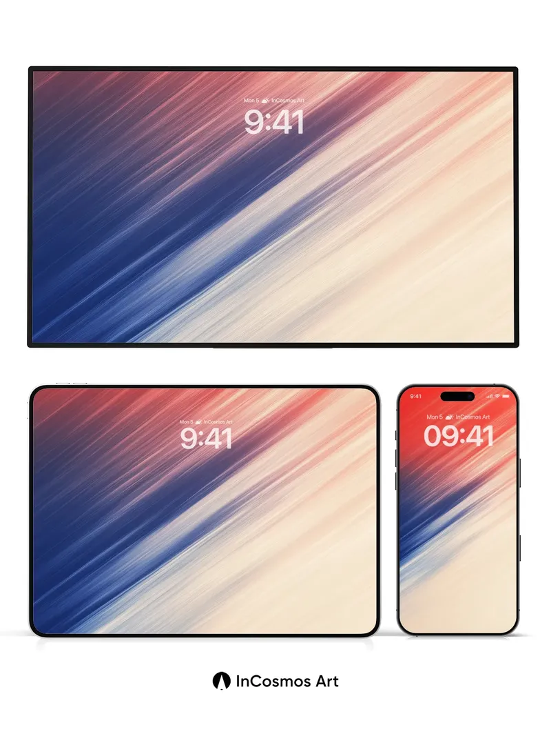 Velvet Motion Wallpaper with Diagonal Hues