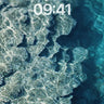 Serene Aquatic Lattice Wallpaper with Light Veins wallpaper for iPhone, iPad & Mac