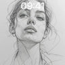 Whispered Lines Wallpaper with Soft Shadows wallpaper for iPhone, iPad & Mac